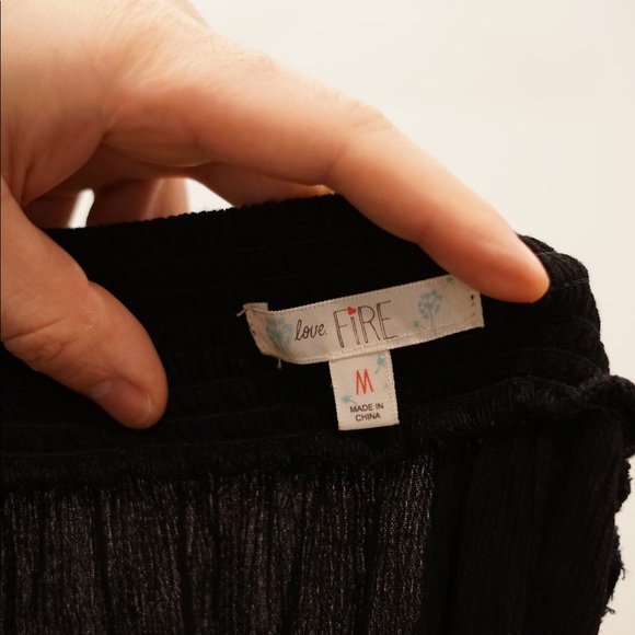 Nordstrom’s - Love Fire - Off the Shoulder Dress M - Picture 3 of 3